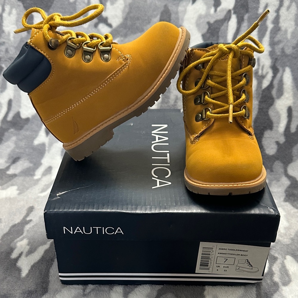Nautica Kids Wheat  Boots